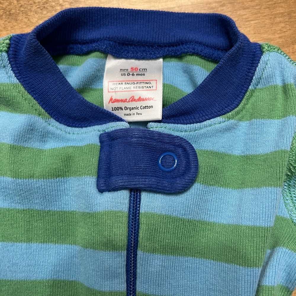 Hanna Andersson Zippered Pajama - Picture 2 of 2